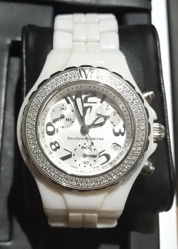 Relógio Technomarine Ceramic Branco