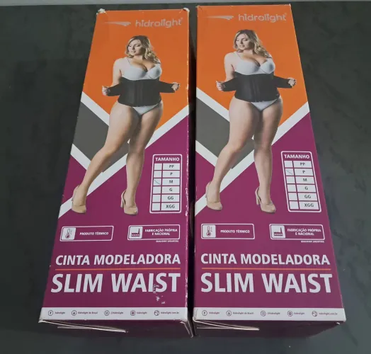 Cinta Modeladora Slim Waist preta( nova)