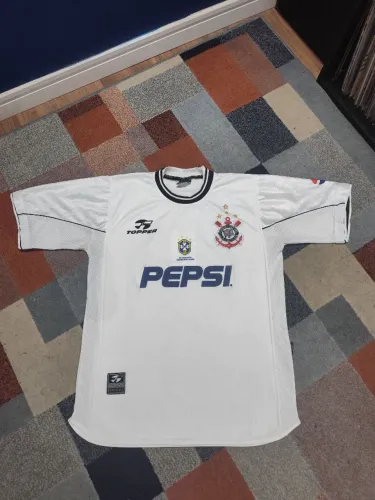 Camisa oficial Corinthians 2000 home - Tamanho G (original de época)