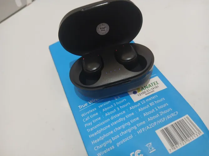 Fone de ouvido novo