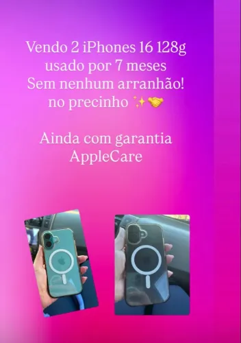 iPhone 16 NOVO