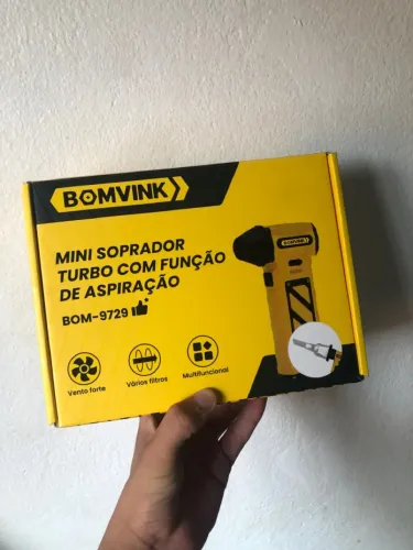 BomVink mini soprador turbo