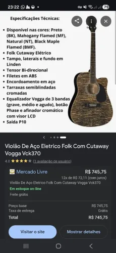 Violão vogga