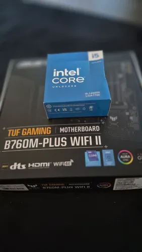 Kit Intel Placa mãe Asus + Processador