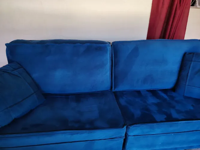 Sofá cama retrátil e reclinavel