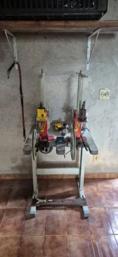 Máquina Para Fazer Cordão De 12 Agulhas E 2 Cabeças