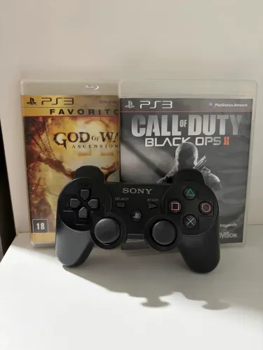 Controle PlayStation 3 com BO2 e God of war Ascension