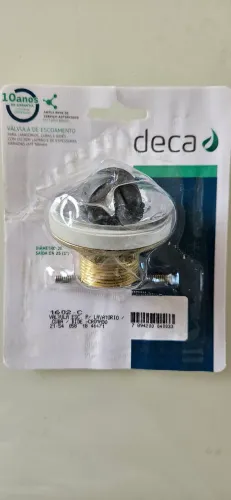 Válvula para lavatório Deca