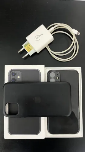 IPHONE 11 - 128GB - COM PELÍCULA DE VIDRO NA CÂMERA E NA TELA 