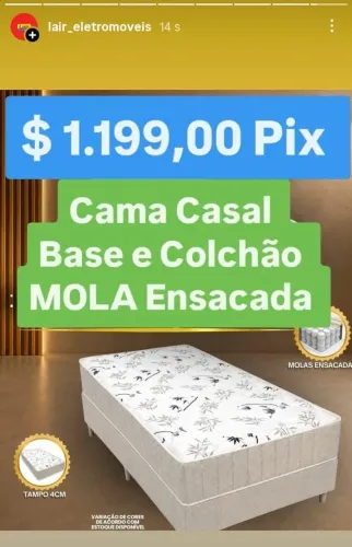 Cama Box Casal Vários Modelos Entrega Palmas e Taquaralto