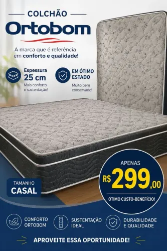 Colchão Casal Ortobom