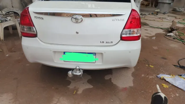 Engate para carretinha modelo Etios sedan