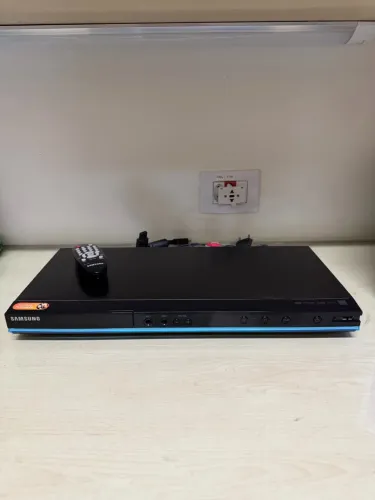 DVD Player Samsung com Karaokê - Funcionando