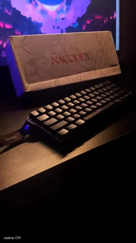 Teclado Mecanico AJAZZ x NACODEX NK61 Preto