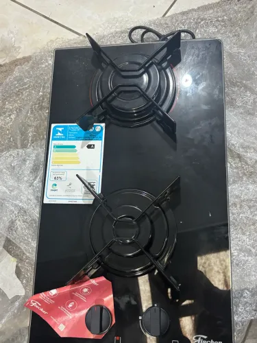 FOGÃO COOKTOP 2 BOCAS FISCHER FIT LINE