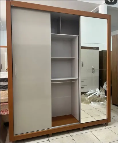 Guarda Roupa Casal Porta de Correr RD Clara - Novo e embalado!!