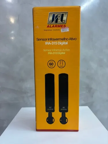 Sensor infravermelho Ativo JFL alcance 60m, Novo na caixa 