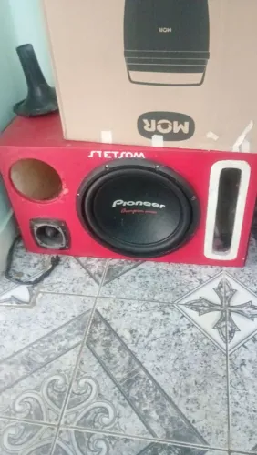 Grave de 12 polegadas de 500 rms modelo novo Pioneer original na caixa