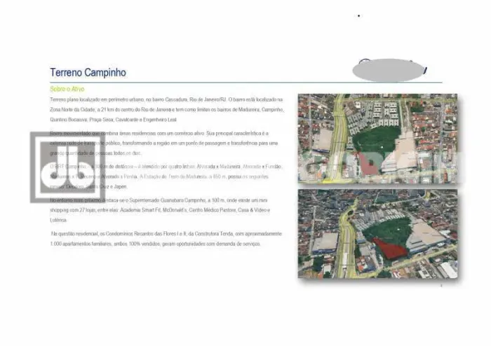 Terreno a venda - Cascadura - 3.384,71 metros