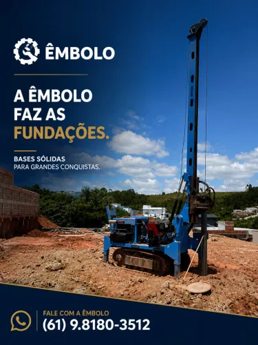 Perfuratriz para estaca escavada