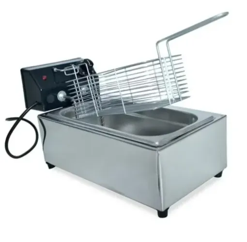 Fritadeira Elétrica Industrial 5l Aço Inox 220v
