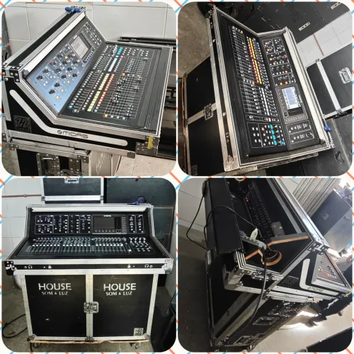 MESA DE SOM MIDAS M32 LIVE SEMI NOVA 
