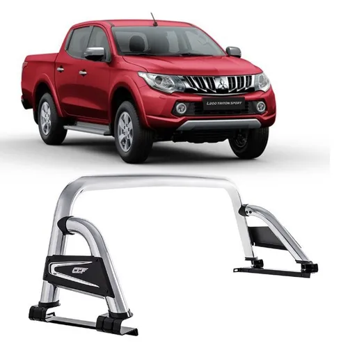 Santo Antonio Trend L200 Triton Sport 2016 Ate 2019 Cromado