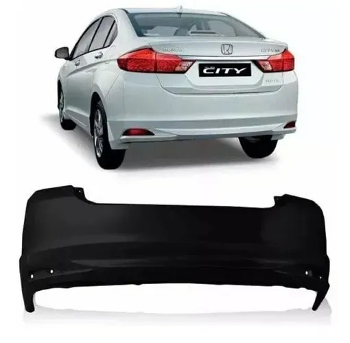 Parachoque Traseiro Honda City 2015 2016 2017 ( Novo )