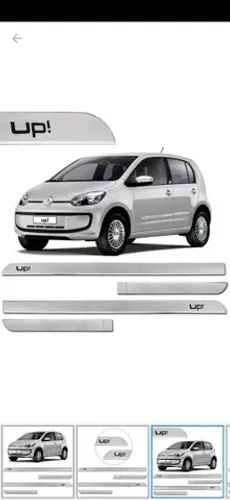JOGO FRISO LATERAL 4 PORTAS VW UP