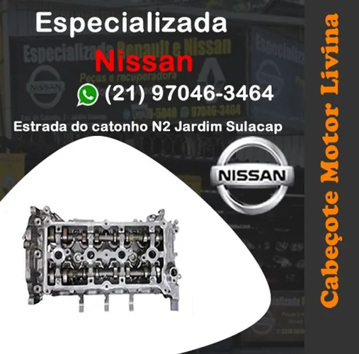 CABEÇOTE motor Livina.