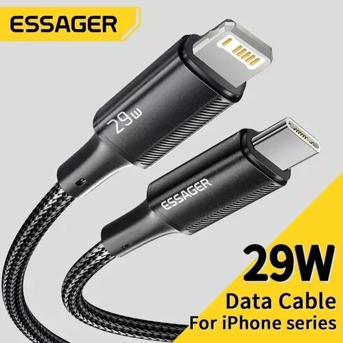 Cabo Essager-Tipo-C para iPhone carregamento rápido 