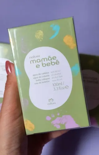 Colônia Mamãe e Bebê Natura - 100ml