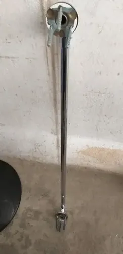 Barra de apoio 90 cms, marca Jackwal, 7 cms de diâmetro, cromada, seminova
