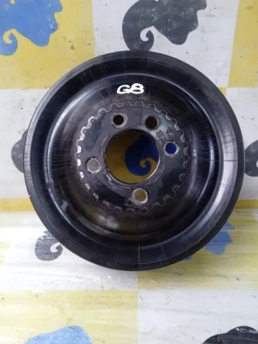Polia Virabrequim Motor Saveiro G8 1.6 8v 2017 a 22 Cod. 030105255p