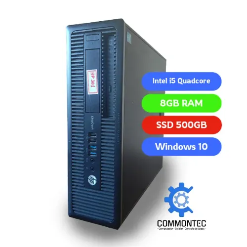 Elitedesk HP - Computador Minimalista