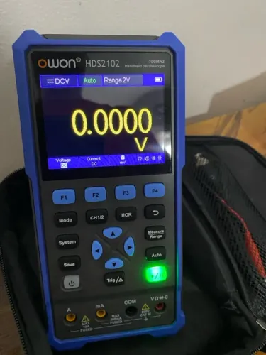 Osciloscópio Digital Portátil Owon HDS2102 100MHz