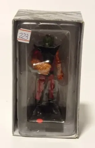 Miniatura Super Skrull Marvel Eaglemoss (caixa)