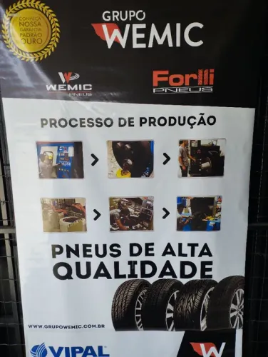 PNEU 175/70 R14 ATR WEMIC FORLLI 5 ANOS DE GARANTIA 
