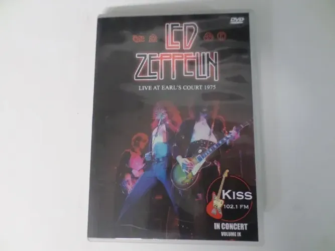 DVD Led Zeppelin Live At Earl's Court 1975