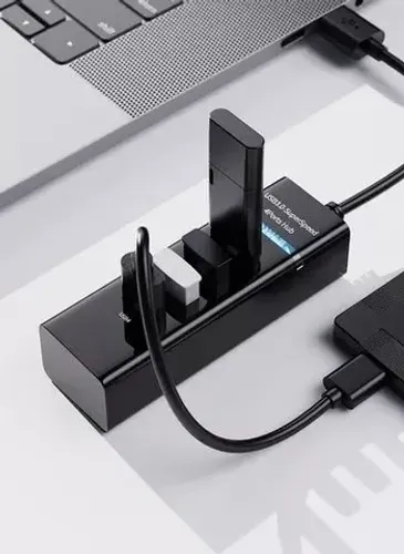 Hub USB 3.0 e 2.0 com 4 portas USB