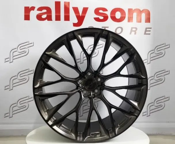 Rodas Gisa FF6435 Grafite Escovado 5x114 - 21x9 e 22x11,5 Offset 32 e 28