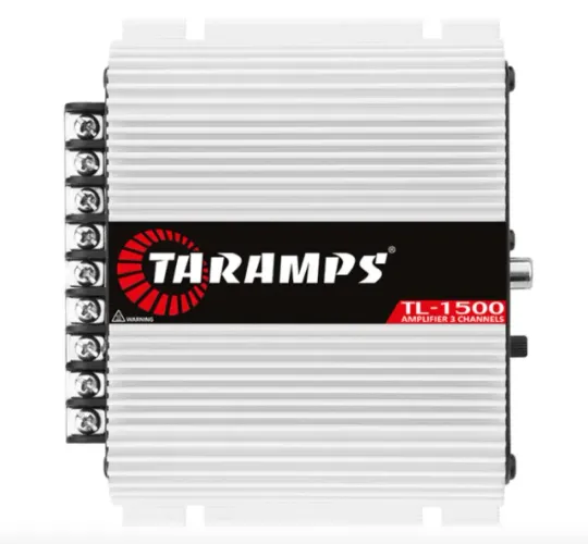 Modulo Amplificador Taramps TL-1500 3 canais Novo Entregamos 1 ano de garantia