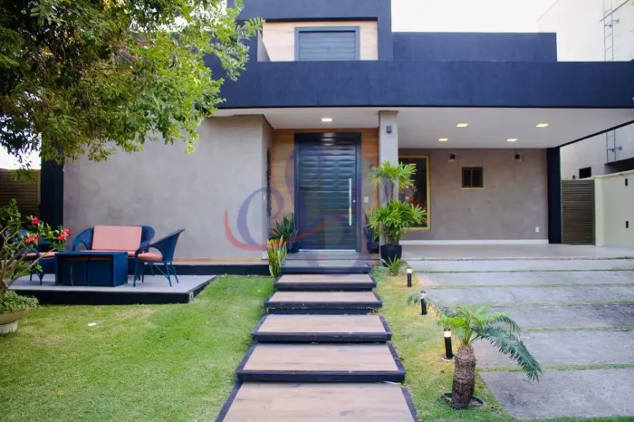 Belíssima casa no Alphaville Fortaleza com 4 suítes e lazer completo!