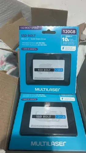 Ssd 120gb Multilaser bolt sata III