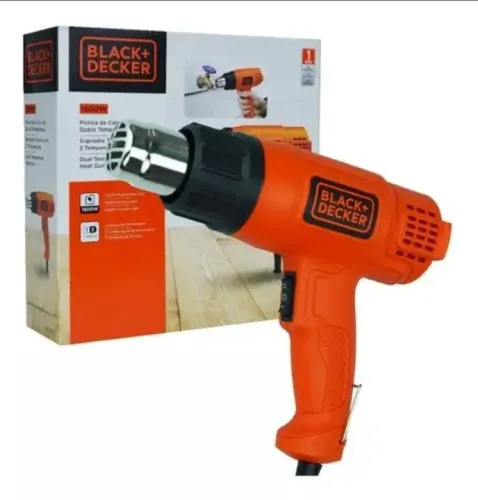 SOPRADOR TÉRMICO 1.500W - 220V Black + Decker 