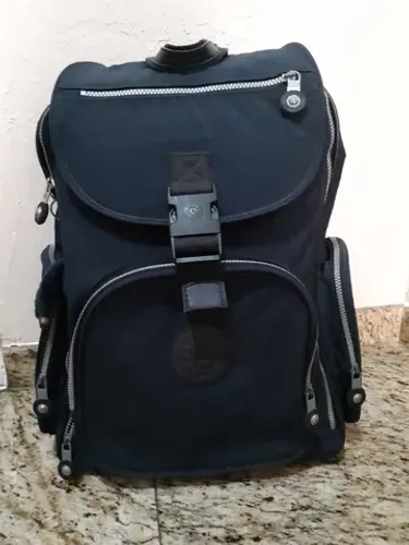 mochila escolar de rodinhas kippling