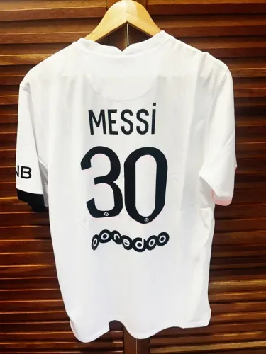 Camisa PSG 21/22 Away (Messi/30) - Tamanho GG