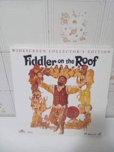 Box Laser Disc LD triplo Violinista no Telhado Widescreen Collectors Edition