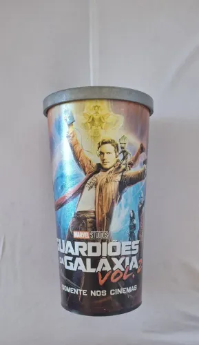 Copo Marvel Guardiões da Galáxia Vol. 2 Cinépolis 500 ml