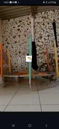 Cama elástica infantil